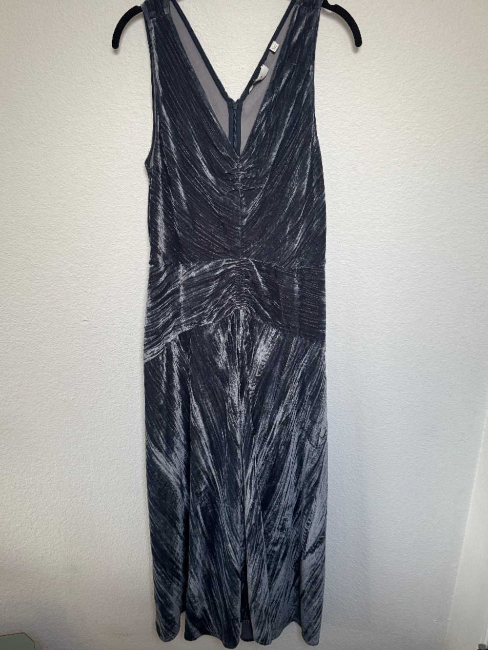 VINCE- Crushed Velvet Dress